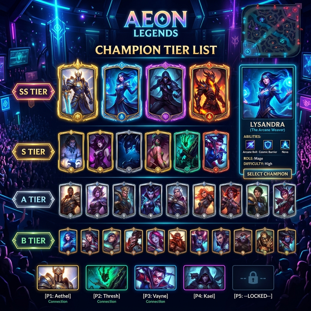 LoL champion tier list